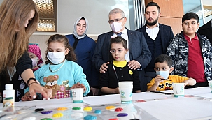 Başkan Mahçiçek, Lösemili Çocuklar Haftasını Unutmadı