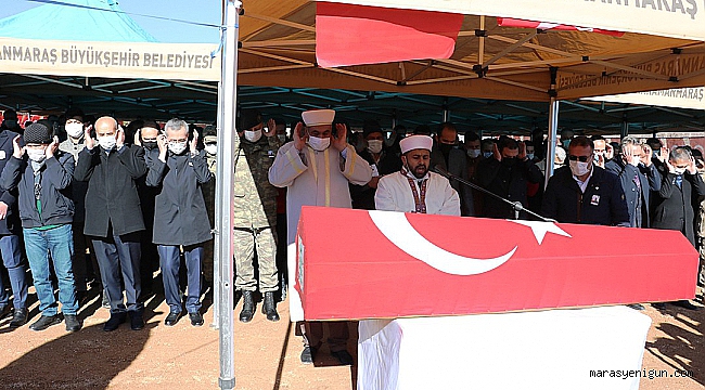 Şehit  Ali Özdemir, Kahramanmaraş'ta toprağa verildi!..