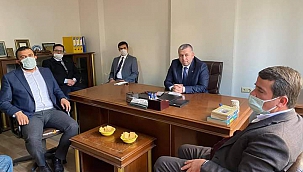 Türkoğlu Belediye Başkanı Osman Okumuş'tan BBP Genel Başkan Yardımcısı Yardımcıoğlu'na ziyaret...