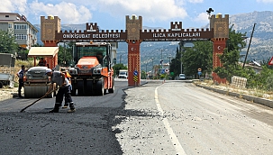 Ilıca Yolunda Asfalt Başladı