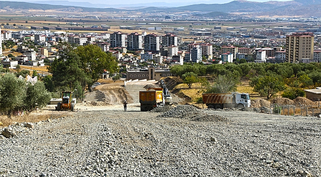 Dulkadiroğlu'nda  İnşa Edilen  Yeni Bulvar