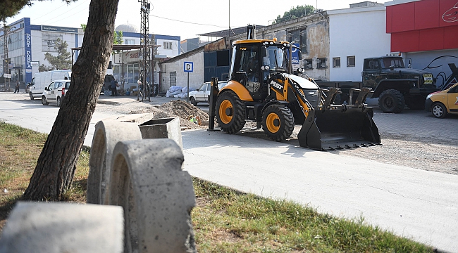 Sanayi Sitesi'ndeki Çalışmalar Tamamlanıyor