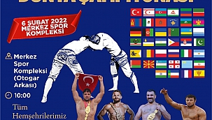 ŞALVAR GÜREŞİ DÜNYA ŞAMPİYONASI KAHRAMANMARAŞ'TA