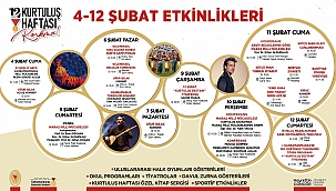 KURTULUŞ HAFTASI ETKİNLİKLERİ BAŞLIYOR