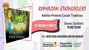 'Karton Prenses' Minik İzleyicilerini Bekliyor