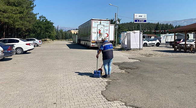 Büyükşehir, Bayramda da Daha Temiz Bir Kahramanmaraş İçin Sahada...