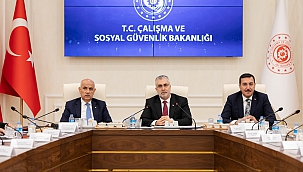Başkan Güngör, Çalışma ve Sosyal Güvenlik Bakanı Işıkhan ile Bir Araya Geldi.
