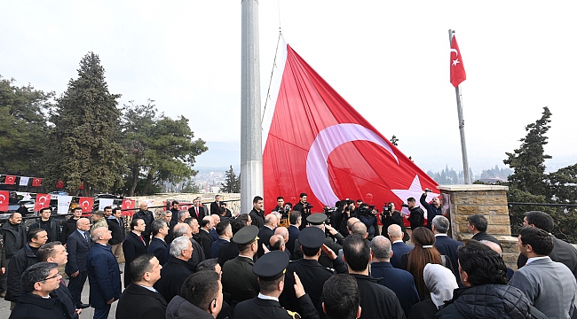 İstiklal Madalyası Şanlı Bayrağımızda Dalgalandı! 