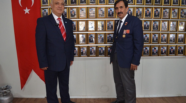 İYİ Parti Dulkadiroğlu Belediye Başkan Adayı Can'dan, Kıbrıs Gazilerine Ziyaret!