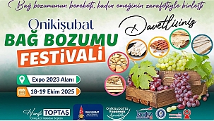 Kahramanmaraş Geleneksel Bağ Bozumu Festivali başlıyor