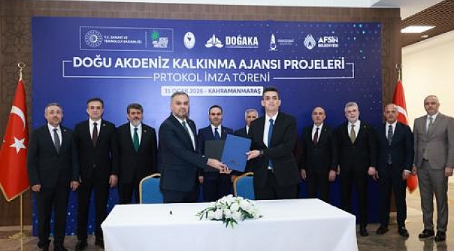 Başkan Toptaş, Bakan Fatih Kacır'ın katıldığı imza töreninde ONİKAD'ın protokolünü imzaladı