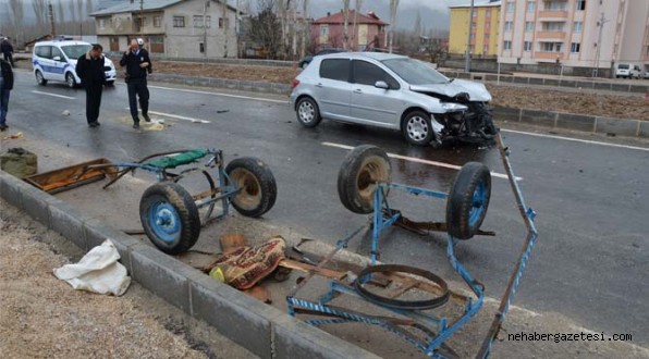 Göksun'da Akıl Almaz Kaza:1 ölü 2 yaralı