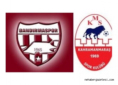 Kahramananmaraşspor Bandırmaspor Karşısında Galip