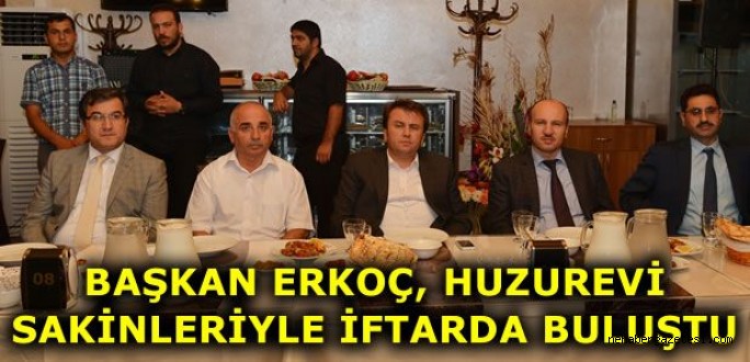 Kahramanmaraş Büyükşehir Belediyesi huzurevinde iftar verdi
