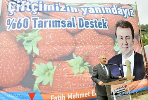 KAHRAMANMARAŞ BÜYÜKŞEHİR BELEDİYESİ TARIMSAL ÜRETİMİ ATTIRMAYA DEVAM EDİYOR