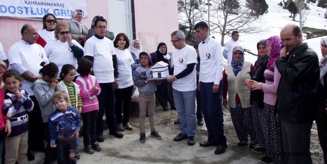 Kahramanmaraş Dostluk Grubu'nun Eli Küçükçamurlu'ya Uzandı