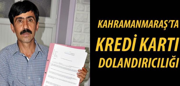 Kahramanmaraş'ta Kredi Kartı Aidatı Dolandırıcılığı