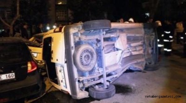 Kahramanmaraş'ta Trafik Kazası : Biri Ağır 2 Yaralı
