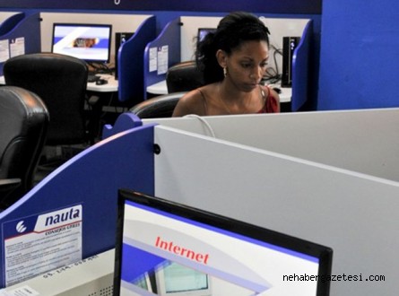 Küba Yasağı Kaldırdı,İlk İnternet Cafe Açıldı,İlgi Yoğun Oldu