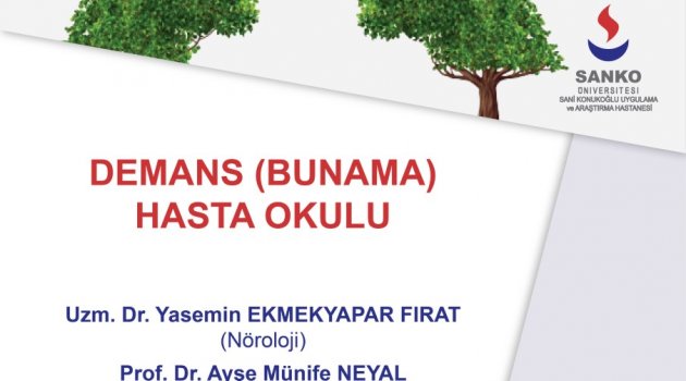 - SANKO ÜNİVERSİTESİ'NDE HALKA AÇIK KONFERANS  - DEMANS HASTA OKULU DÜZENLENİYOR