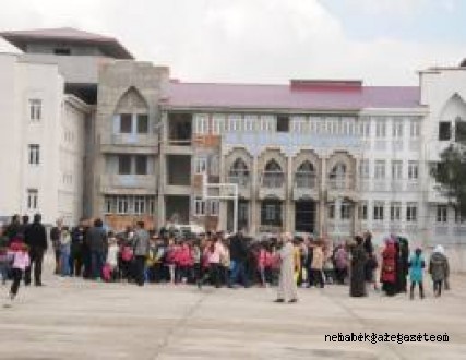 Şehit Evliya İlkokulu'nda Protesto