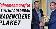 15 Yılını Tamamlayan Madencilere Plaket Verildi