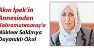 Akın İpek'in annesinden Nükleer Saldırıya Dayanıklı Okul