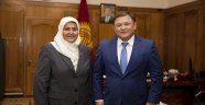 Kahramanmaraş Milletvekili Öçal Kırgızistan Meclis Başkanı Cumabekov ile Görüştü