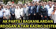 Kahramanmaraş'ta Belediye Başkanlarından Erdoğan'a Destek