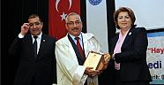 KSÜ REKTÖRÜ PROF. DR. DURMUŞ DEVECİ'YE AZERBAYCAN CUMHURİYETİ TARAFINDAN "EBEDİ LİDER ALTIN DÖŞ NİŞANI" VERİLDİ