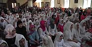Müftü İsmet Karaokur Kız Kuran Kursunda Görkemli Hatim ve Belge Programı