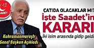 Saadet Partisi, Köşk Seçimlerinde Kimi Destekleyecek?