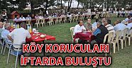 Türkoğlu'nda Koruculara İftar Yemeği Verildi