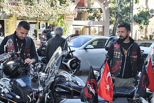 Türk Chopper kulübü Kahramanmaraş'ta