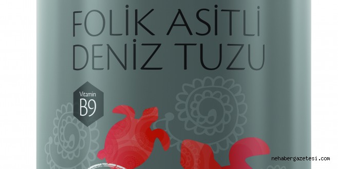 TÜRKİYEDE İLK:FOLİK ASİTLİ DENİZ TUZU