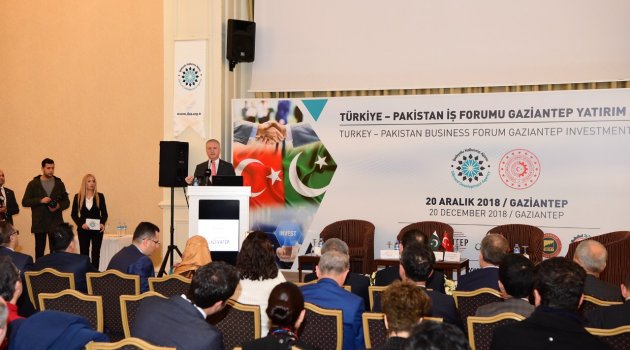 Türkiye Pakistan İş Forumu Gaziantep Yatırım Zirvesi Düzenlendi